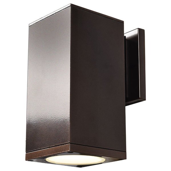 Access Lighting Bayside, Outdoor LED Wall Mount, Bronze Finish, Frosted Glass 20032LEDMG-BRZ/FST